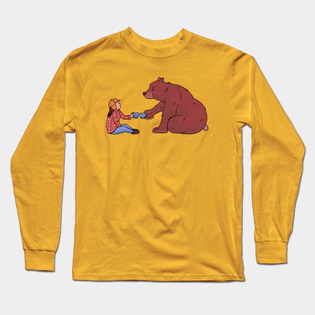 Best Friends Long Sleeve T-Shirt by Ginkgo Whale